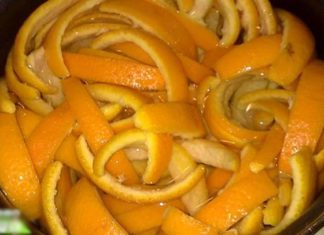 cascara de naranjas
